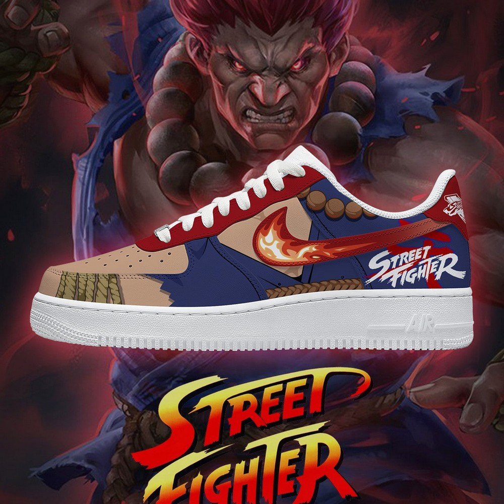 Akuma Street Fighter Low Top Shoes