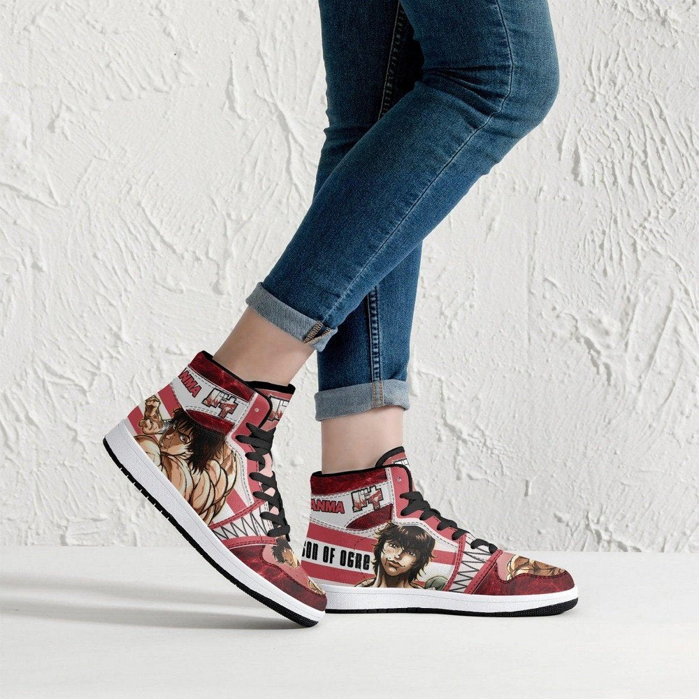 Baki Hanma Baki JD1 High Top Shoes