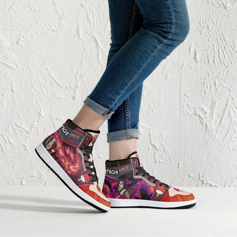 Clan Itachi Edo Tensei Ninja Shippuden JD1 High Top Shoes