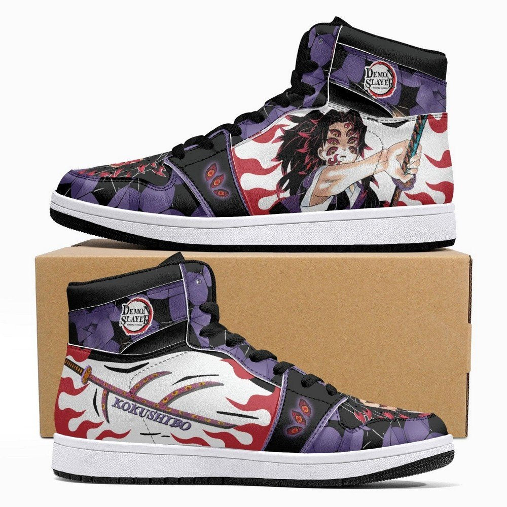 Kokushibo Demon Slayer JD1 High Top Shoes