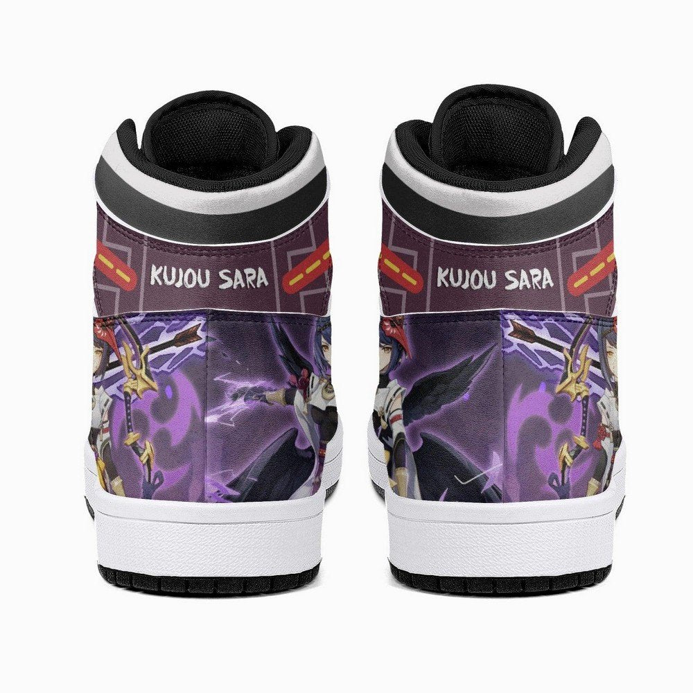 Kujou Sara Genshin Impact JD1 High Top Shoes