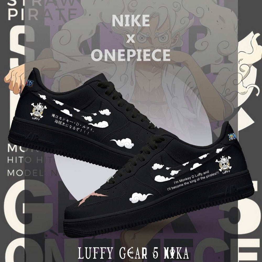 Luffy Gear 5 Nika V.7 One Piece Limited Low Top Shoes