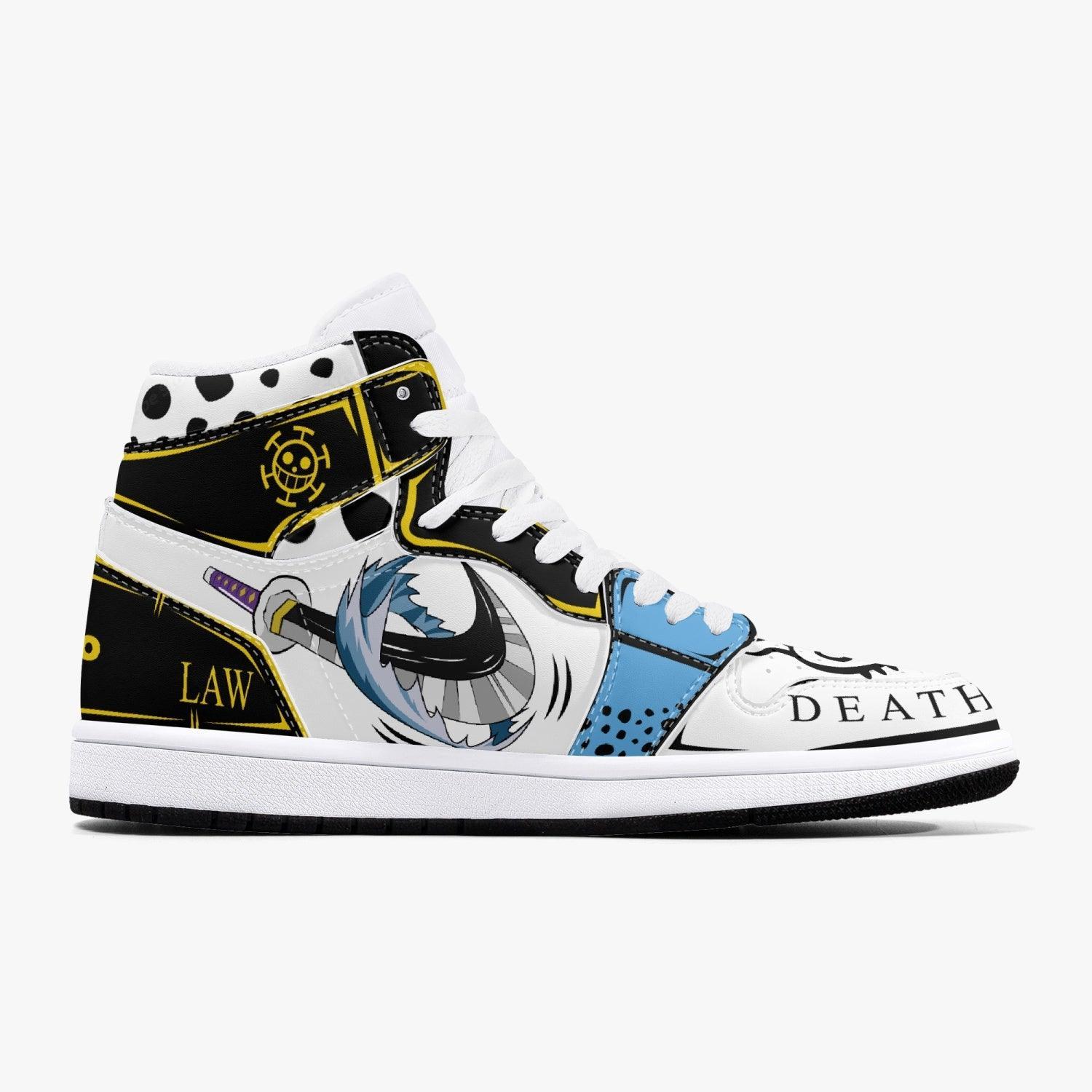 One Piece Trafalgar D Water Law AJ1 High Top Shoes