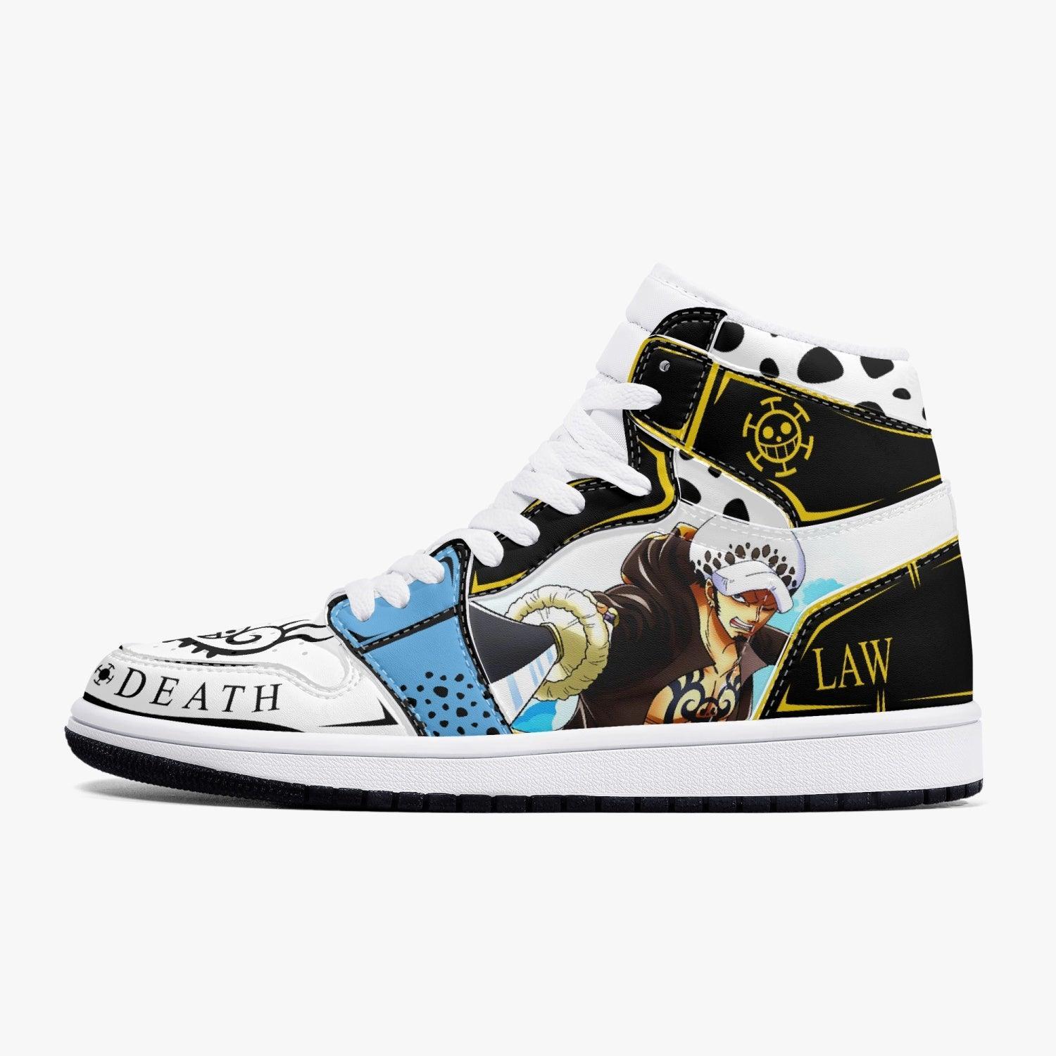 One Piece Trafalgar D. Water Law V2 AJ1 High Top Shoes