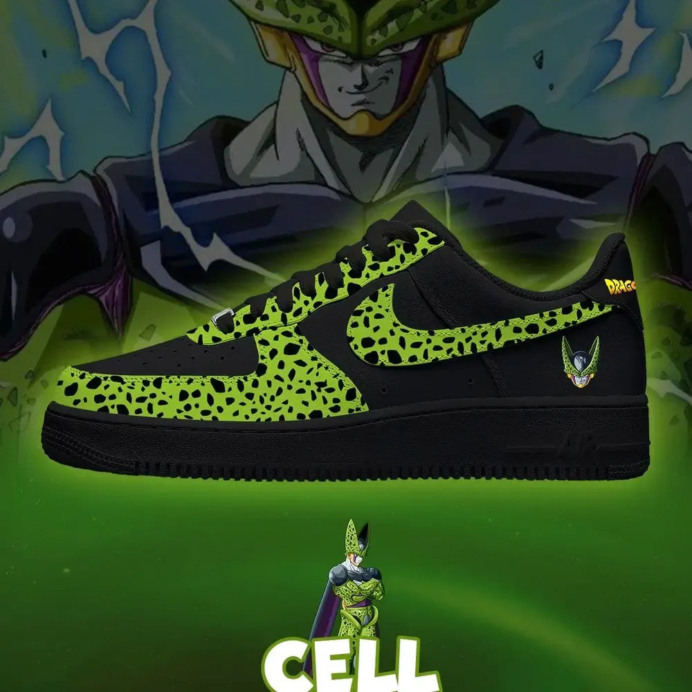 Cell Dragon Ball Edition Low Top Shoes