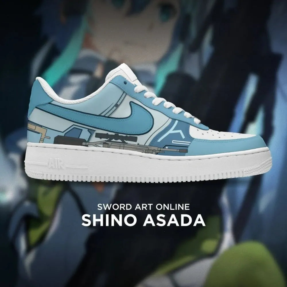 Shino Asada Sword Art Online Low Top Shoes