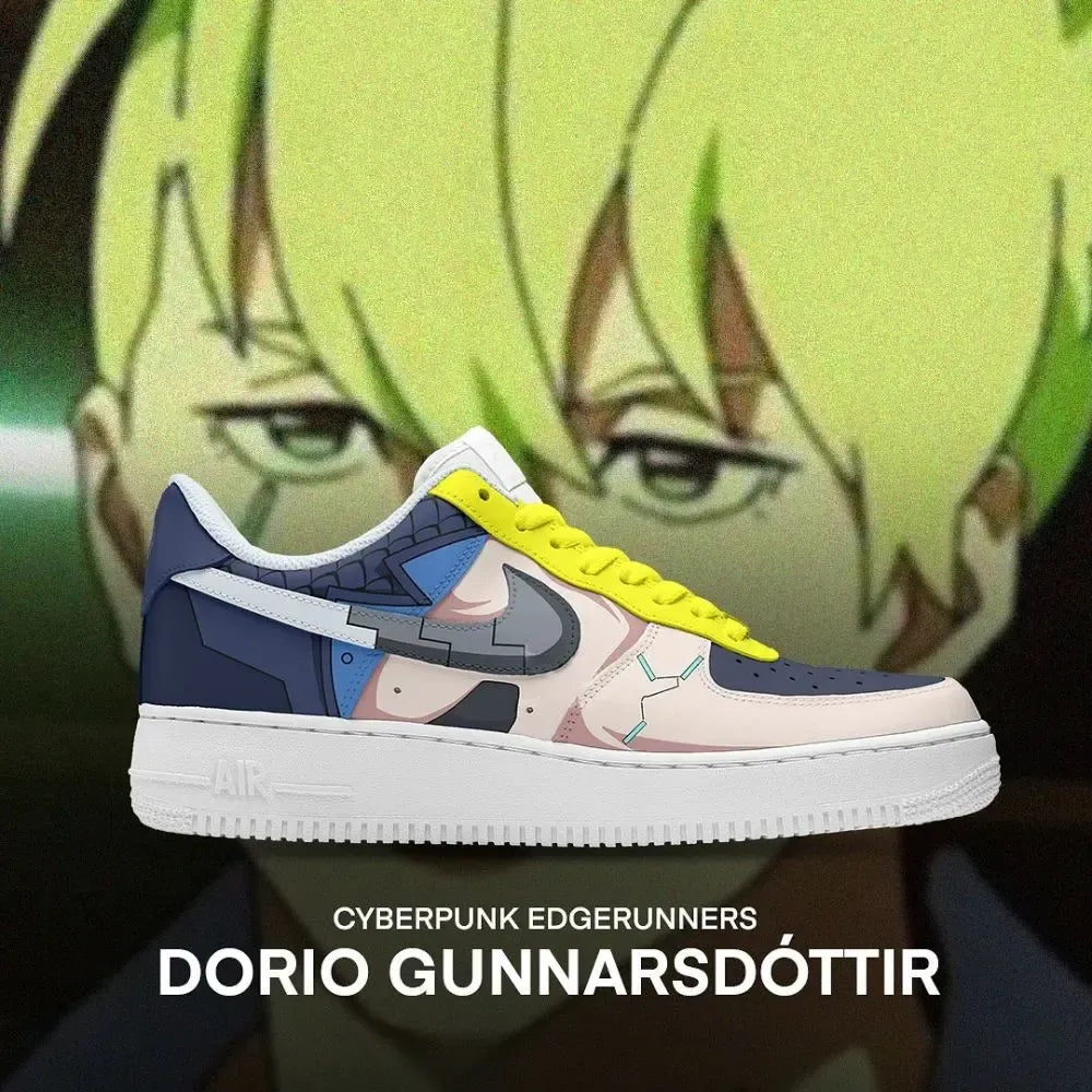 Dorio Gunnarsdottir Cyberpunk Edgerunners Low Top Shoes