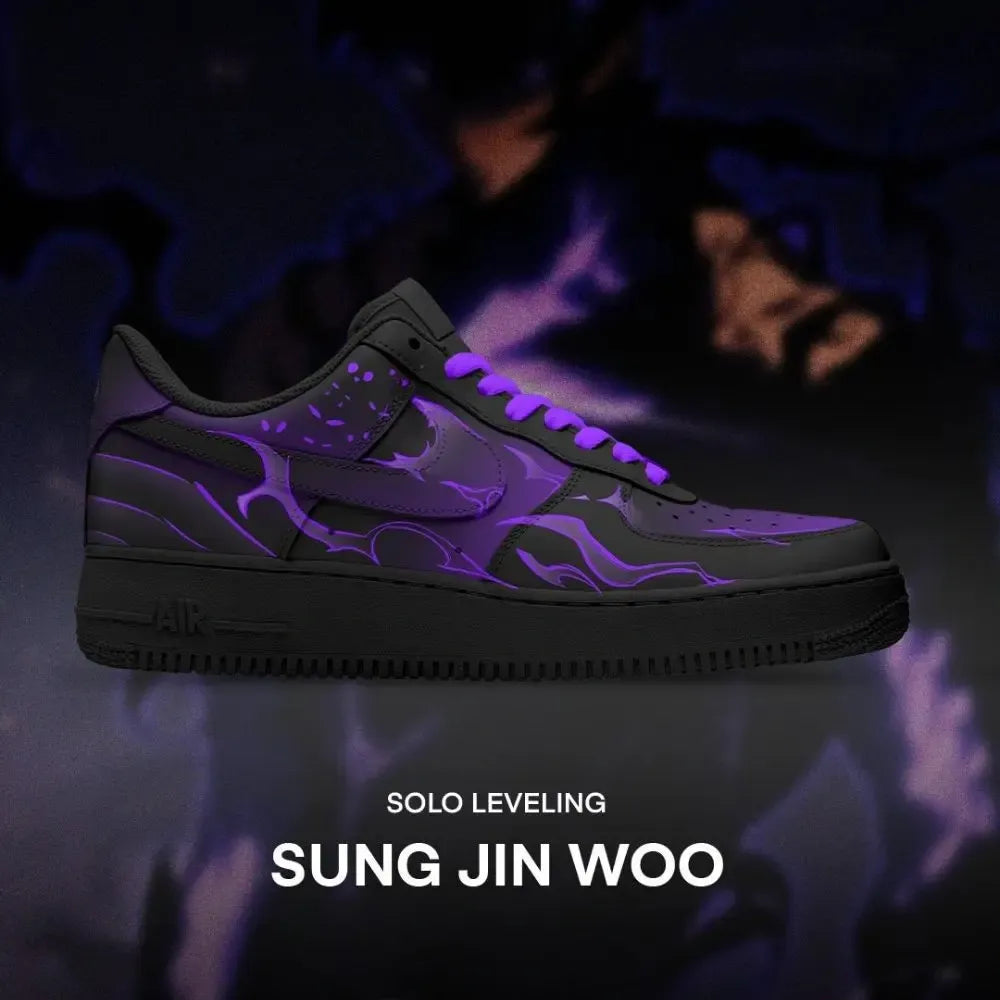 Sung Jin Woo Solo Leveling Special Low Top Shoes