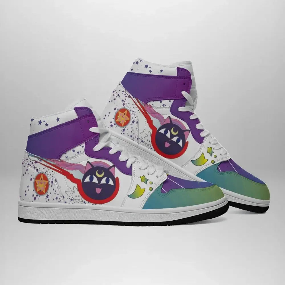 Crystal Sailor Moon Sailor Moon Special High Top Shoes