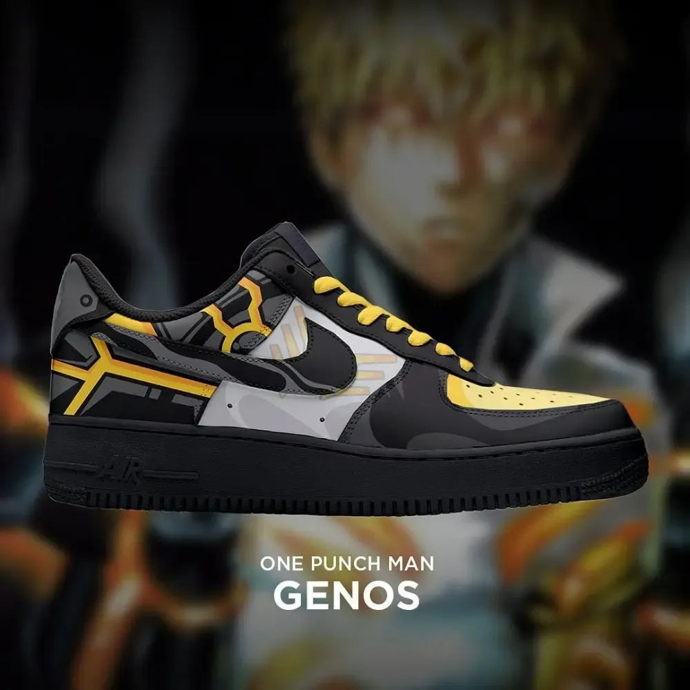 Genos One Punch Man Low Top Shoes
