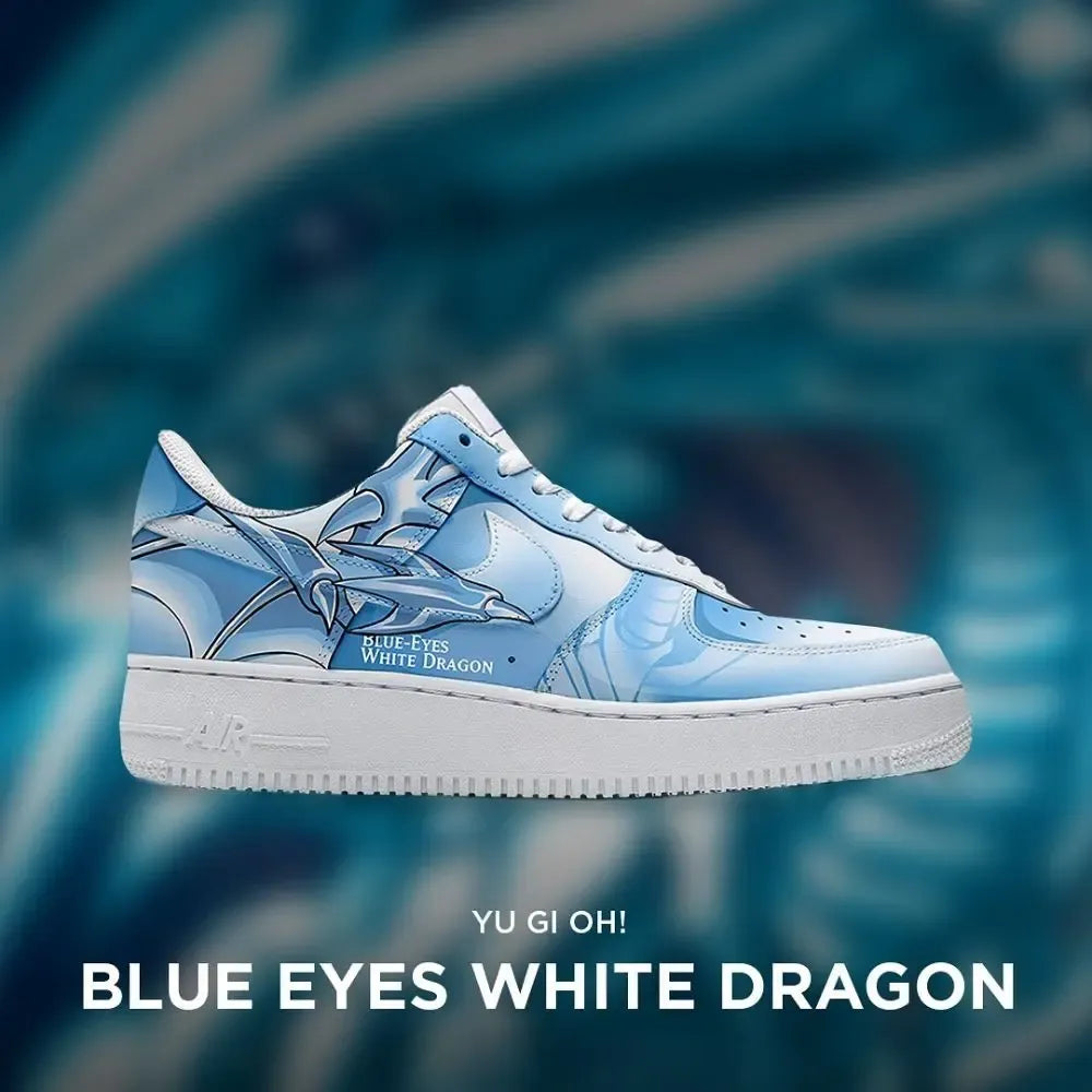Bluw Eyes White Dragon Yu-Gi-Oh Edition Low Top Shoes