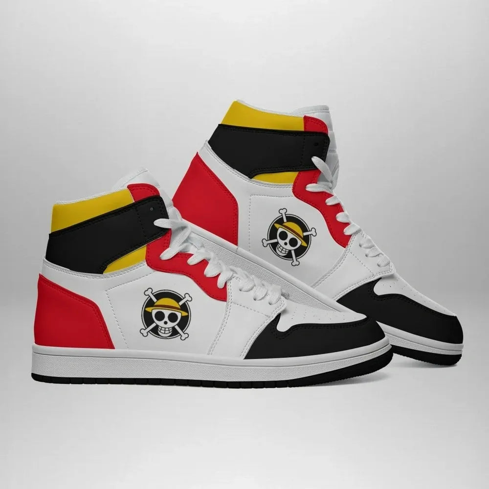 Straw Hat Pirates One Piece Special High Top Shoes