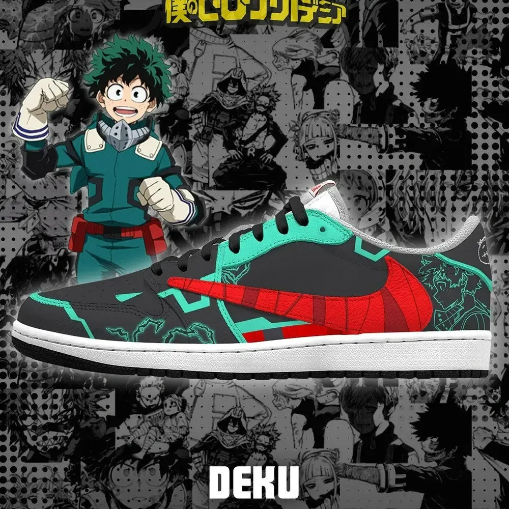 Deku V.1 My Hero Academia New Low Top Shoes