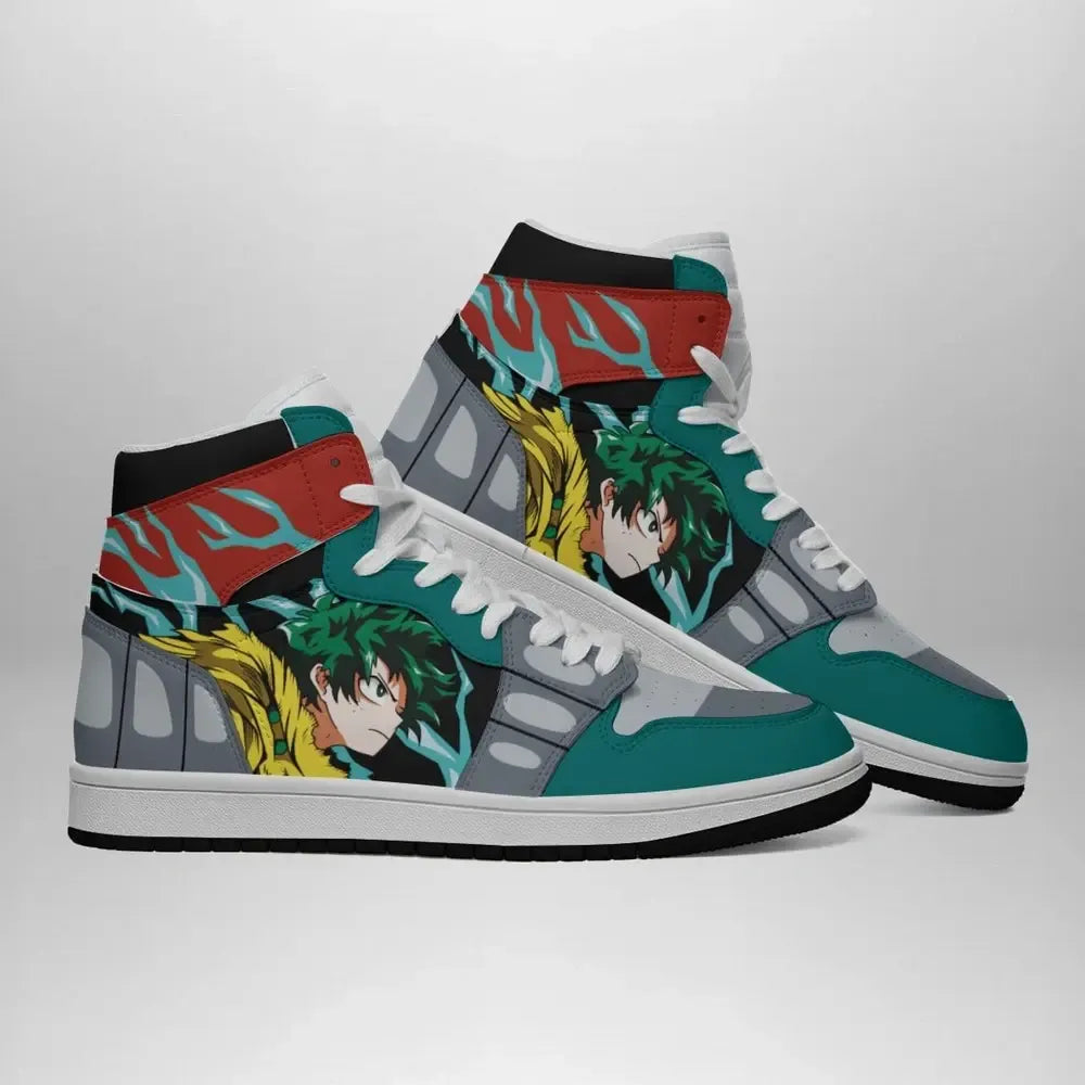 Deku Vigilante My Hero Academia Special High Top Shoes