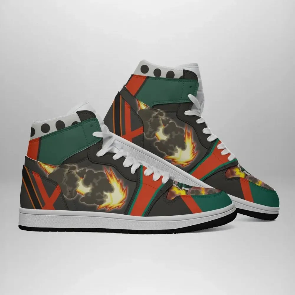 Katsuki Bakugo My Hero Academia Special High Top Shoes