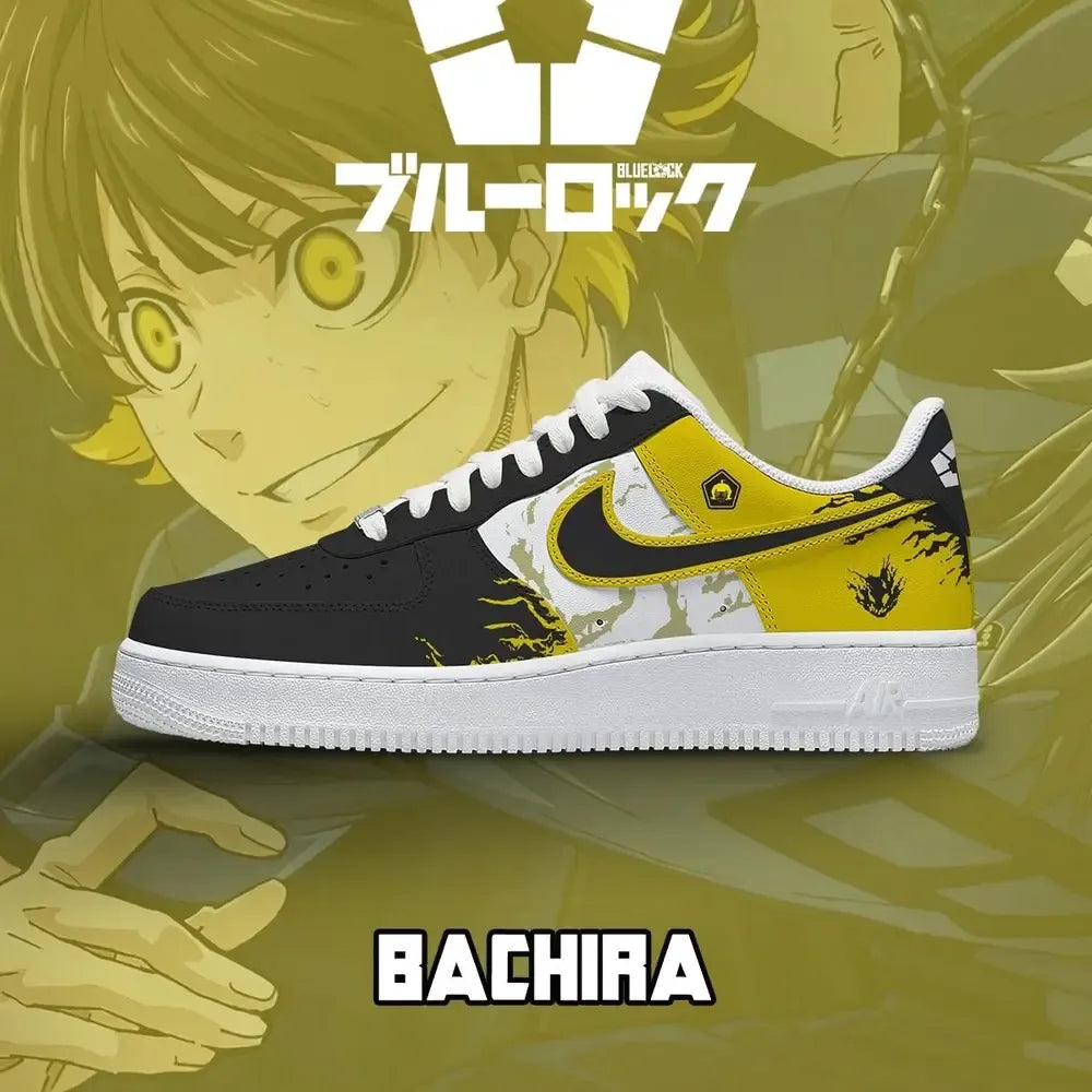 Meguru Bachira No.1 Blue Lock Low Top Shoes
