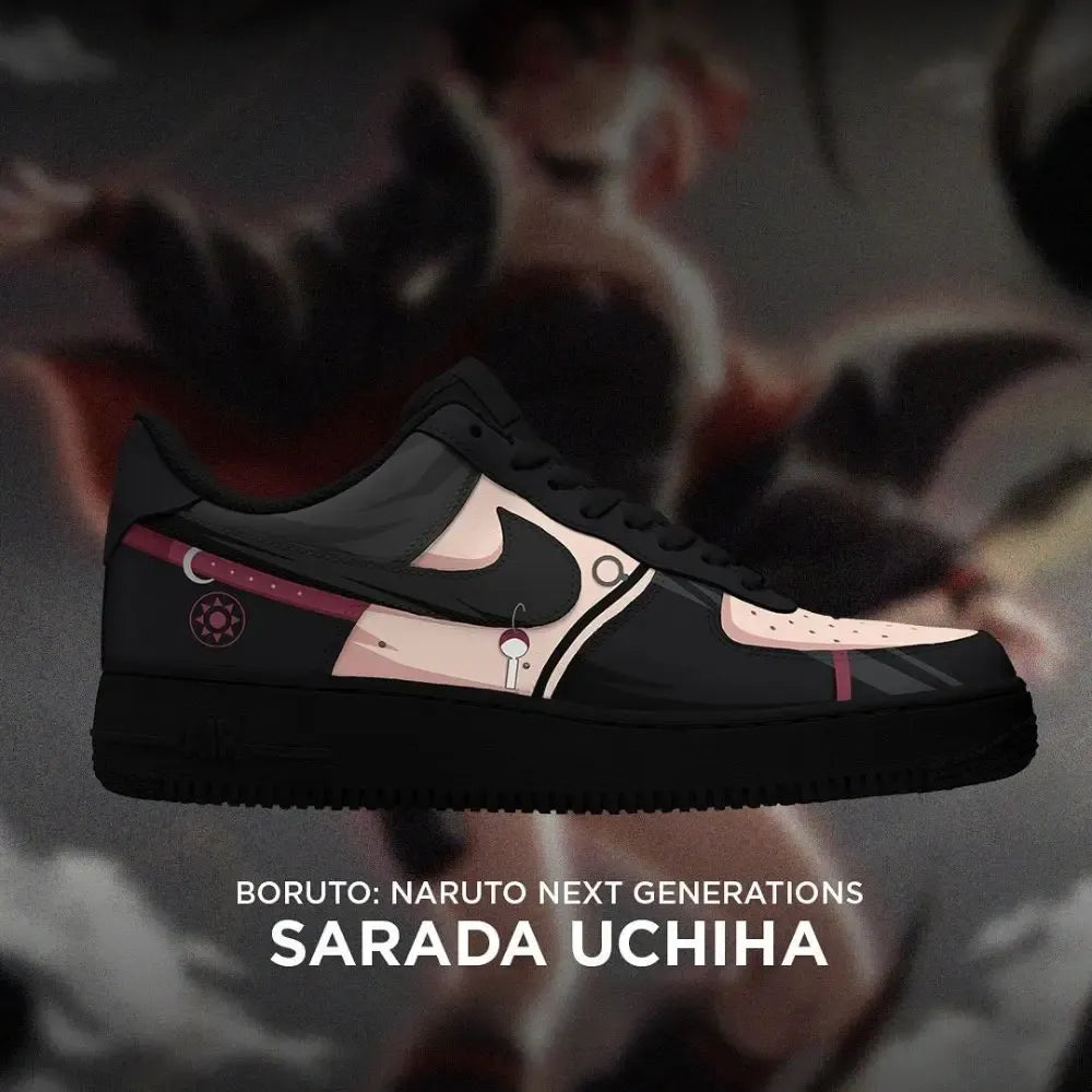 Sarada Uchiha Boruto Low Top Shoes