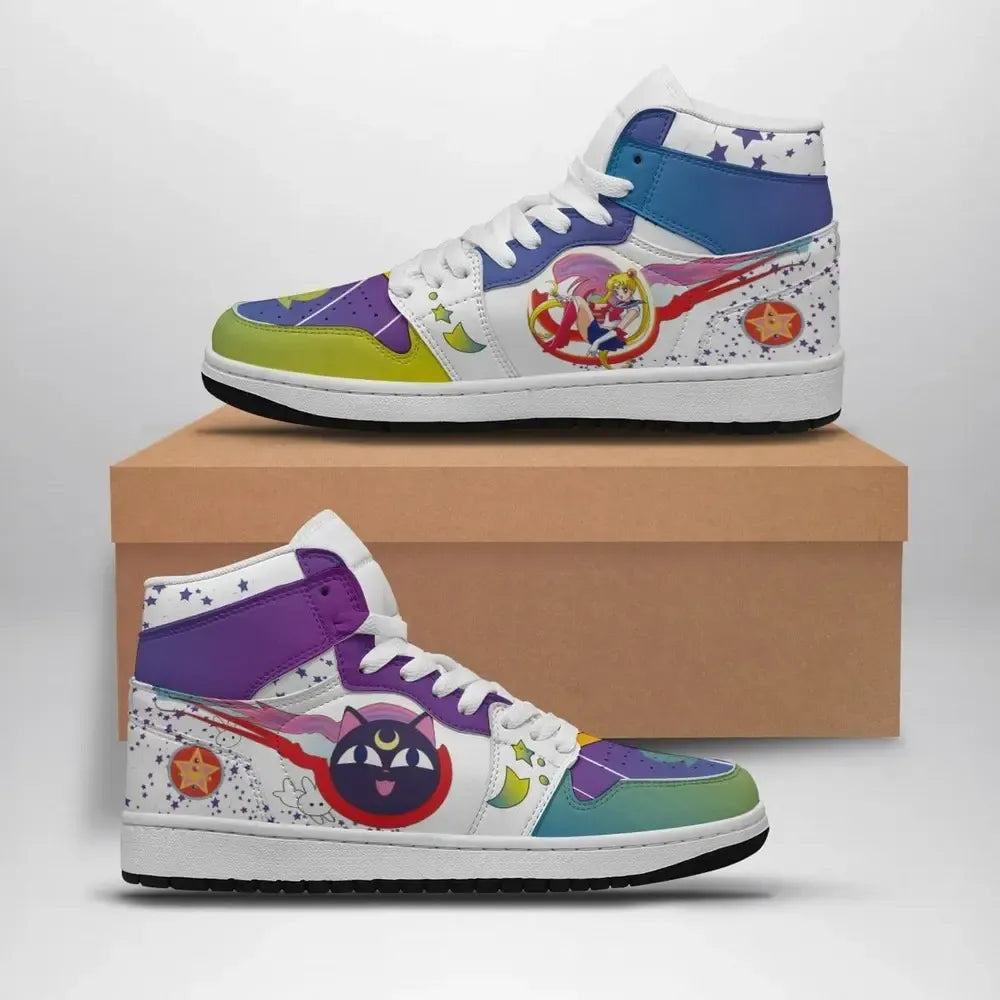 Crystal Sailor Moon Sailor Moon Special High Top Shoes