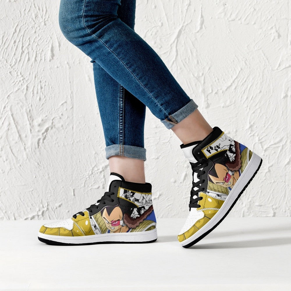 Vegeta and Nappa Dragon Ball Z JD1 High Top Shoes