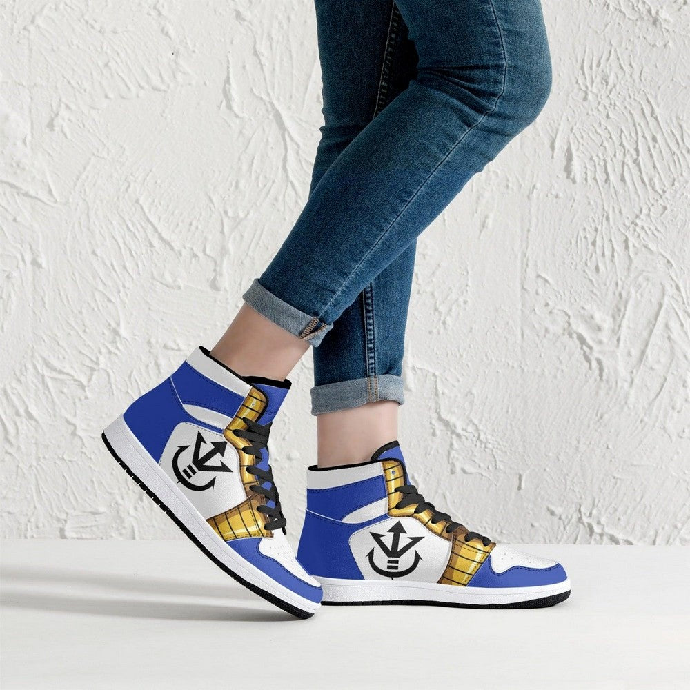 Vegeta Saiyan Pride JD1 High Top Shoes