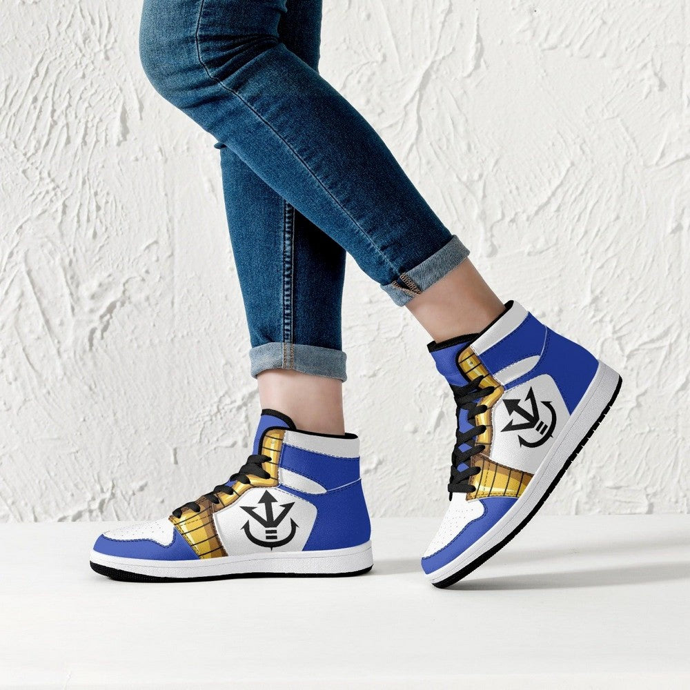 Vegeta Saiyan Pride JD1 High Top Shoes